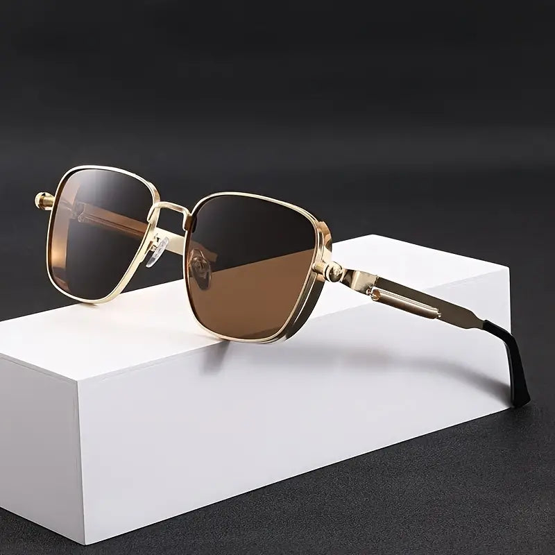 Metal Frame Aviator Men's Sunglasses