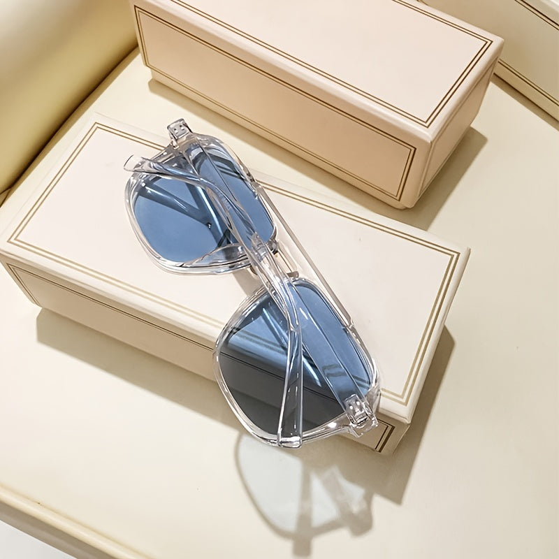 Y2K-Style Large Men's Sunglasses