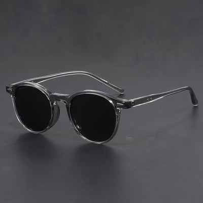 Retro Tortoiseshell Round Sunglasses
