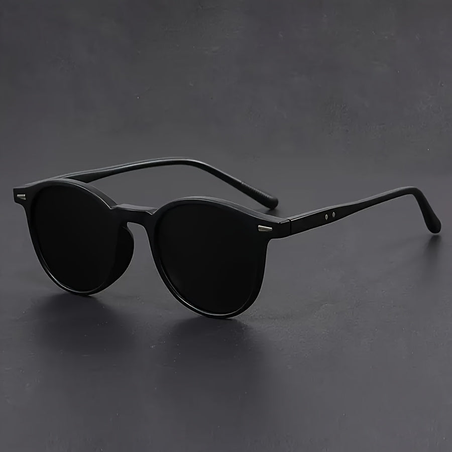 Retro Tortoiseshell Round Sunglasses