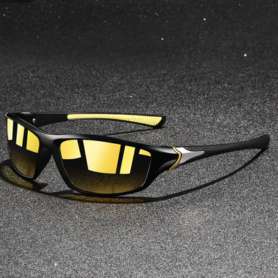 Lightweight Metal Polarized Sunglasses Men