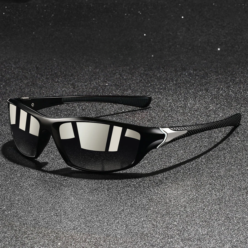 Lightweight Metal Polarized Sunglasses Men
