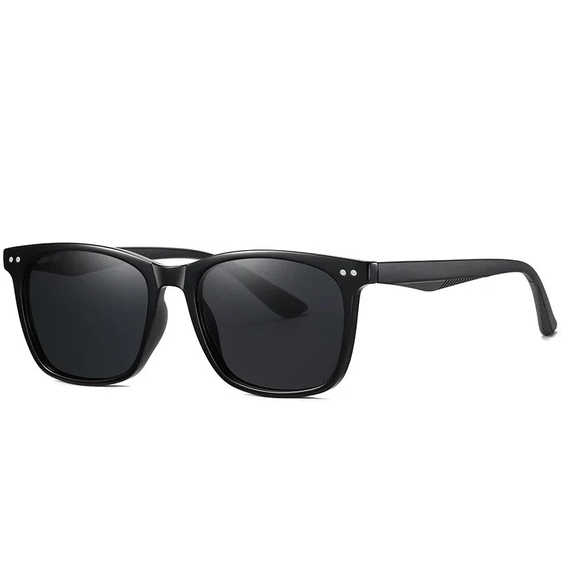Clear Frame Polarised Men's Sunglasses