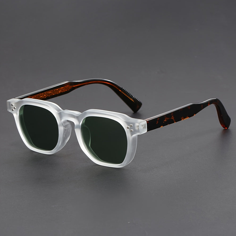 Retro Square Frame Men's Sunglasses