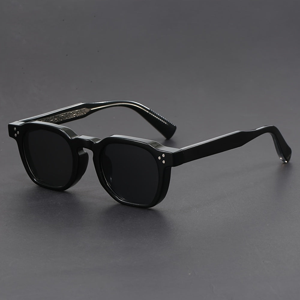 Retro Square Frame Men's Sunglasses