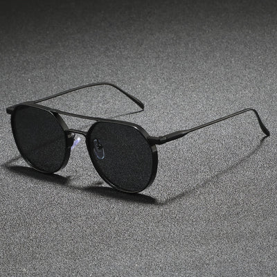Retro Round Metal Men's Sunglasses
