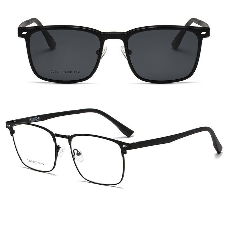 Magnetic Clip-on Sunglasses Men
