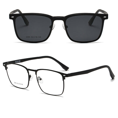 Magnetic Clip-on Sunglasses Men