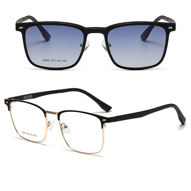 Magnetic Clip-on Sunglasses Men