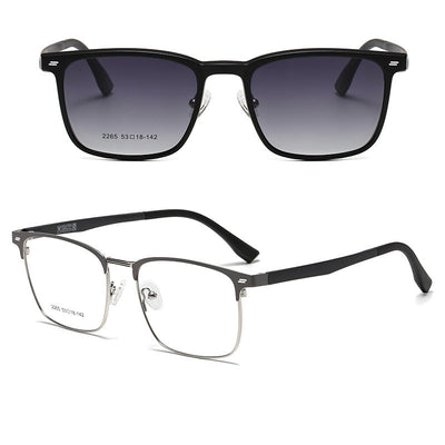 Magnetic Clip-on Sunglasses Men