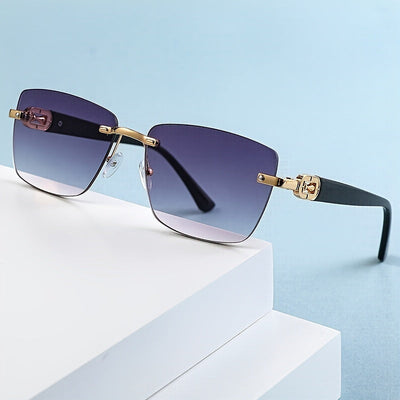 Rimless Fashion Sunglasses Men