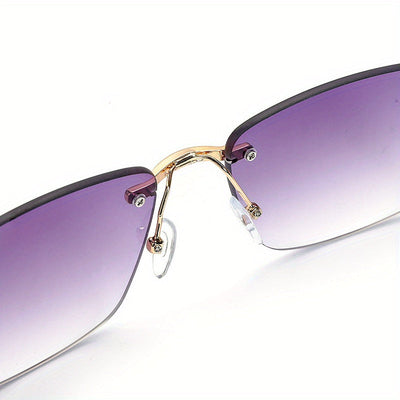 Rimless Fashion Sunglasses Men