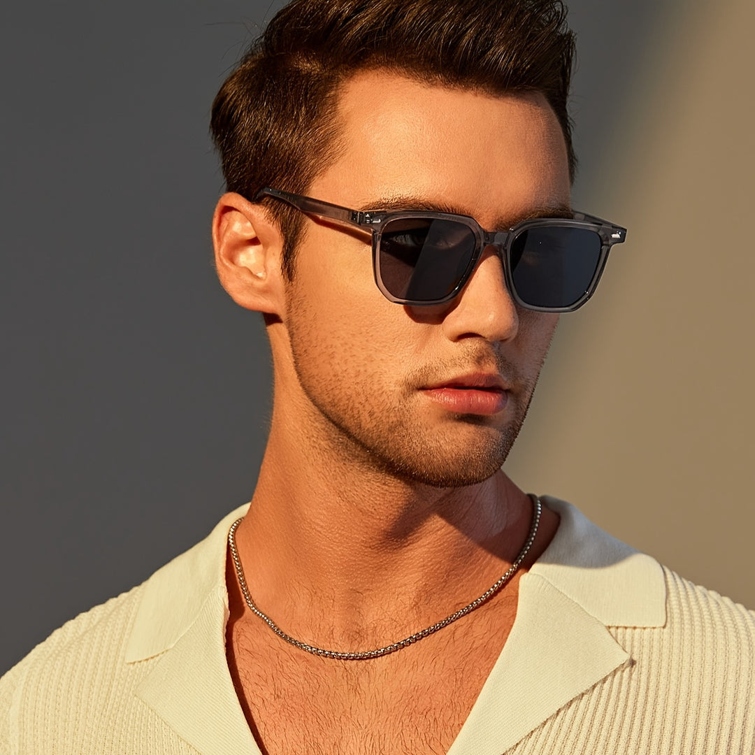 Classic Square Men’s Sunglasses