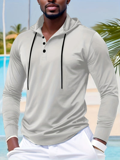 Lightweight Hooded Men's Long Sleeve