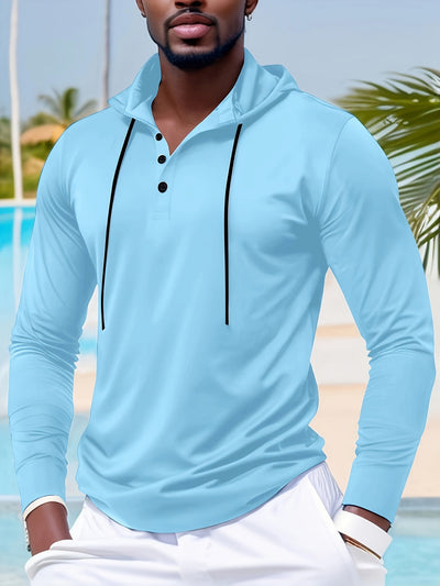 Lightweight Hooded Men's Long Sleeve