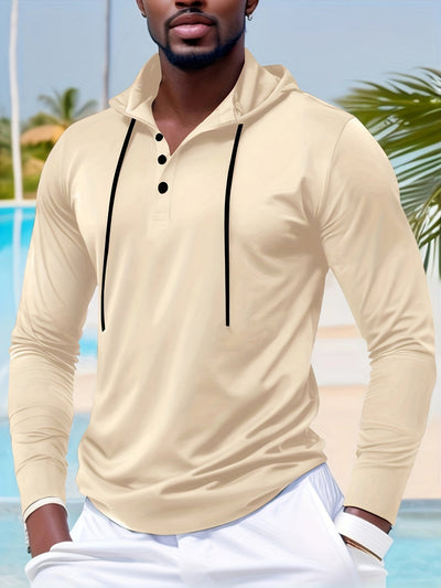 Lightweight Hooded Men's Long Sleeve