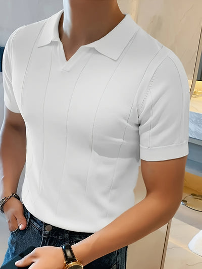 Short Sleeve Polo Shirt Men