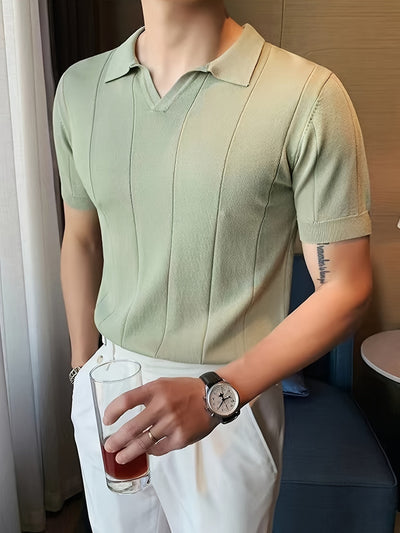 Short Sleeve Polo Shirt Men