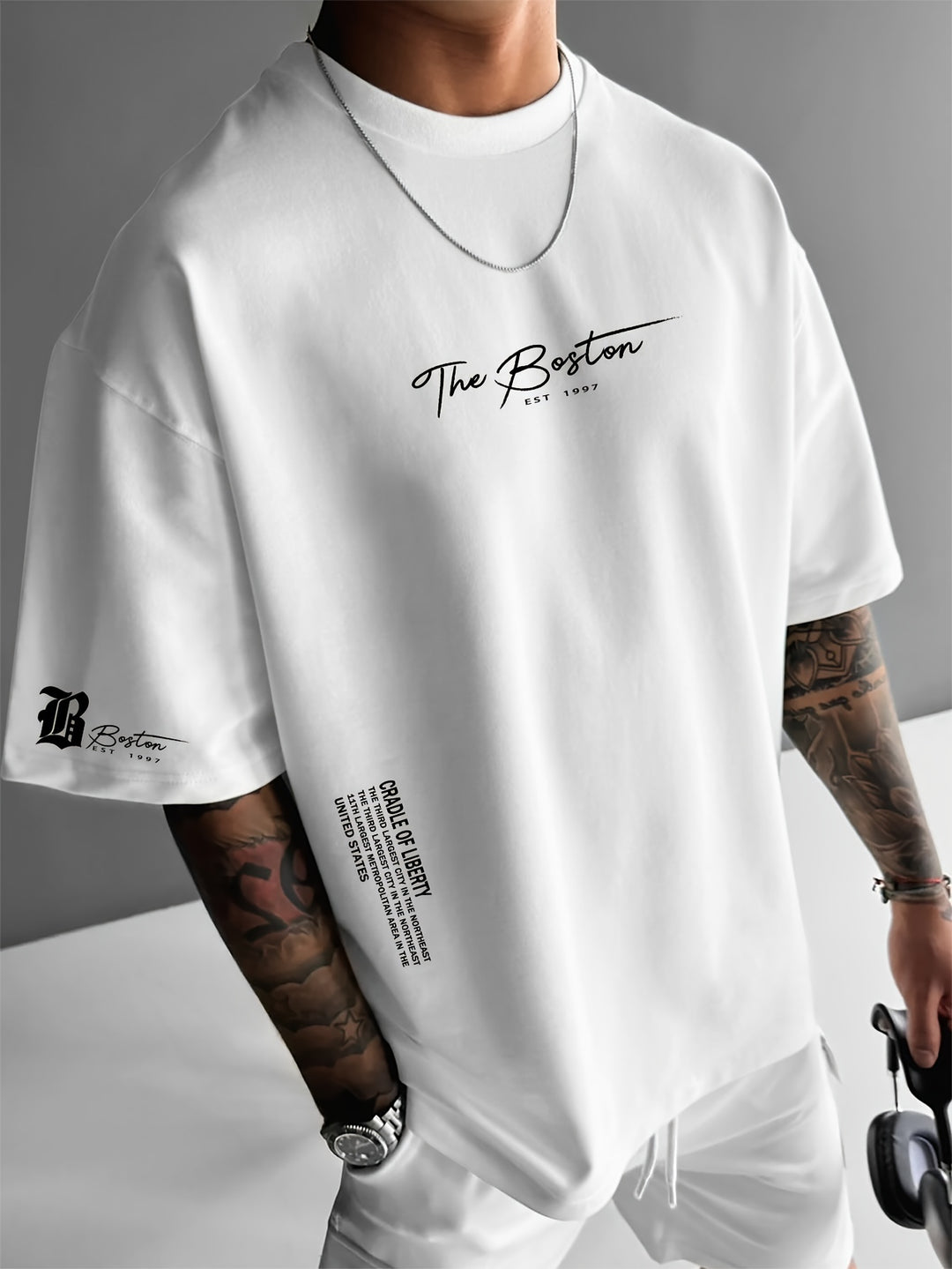 Trendy Slogan Print Summer Tee