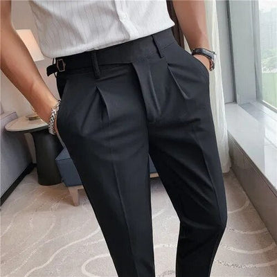 Slim-Fit Office Pants Men