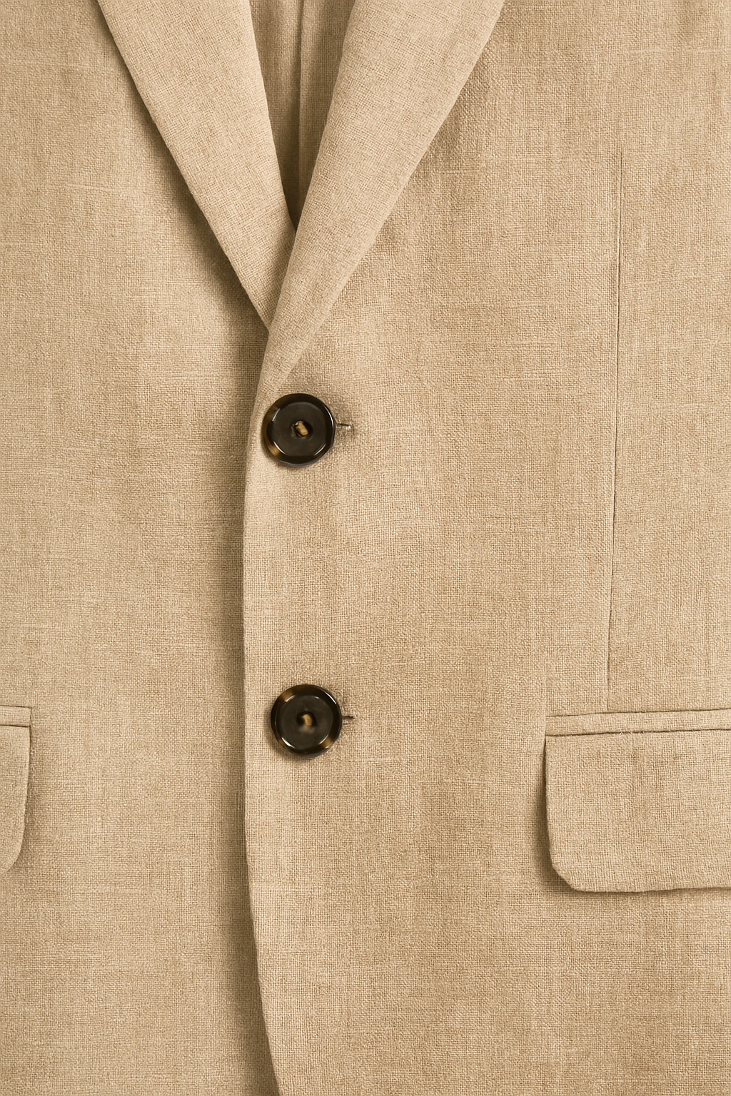 Slim Fit Linen Men’s Suit Set