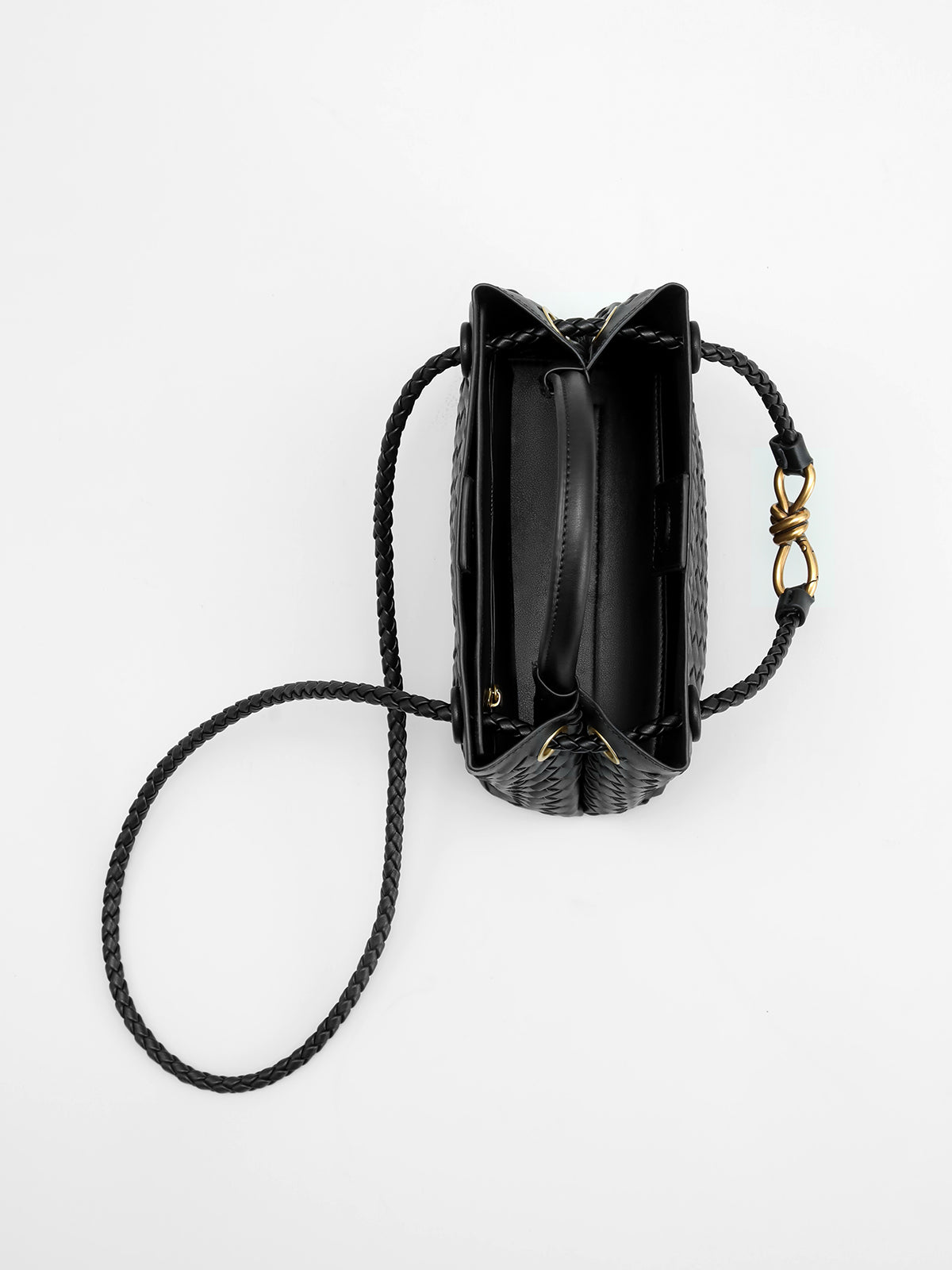 Metal Twist Crossbody Bag Women