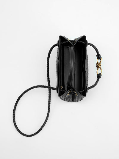 Metal Twist Crossbody Bag Women