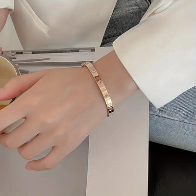 Titanium Steel Minimalist Bracelet