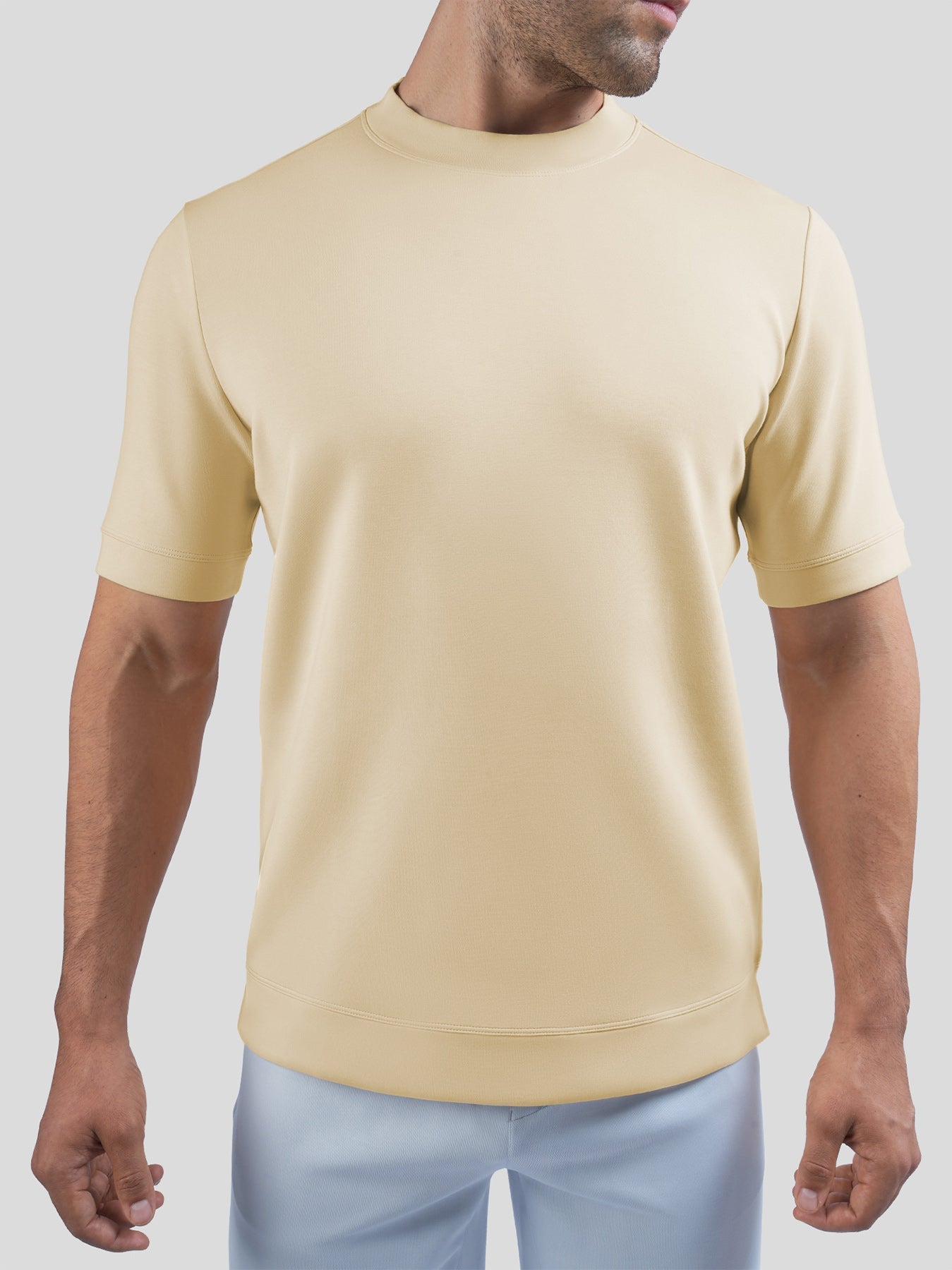 Wrinkle-Resistant Basic Men's Tshirt