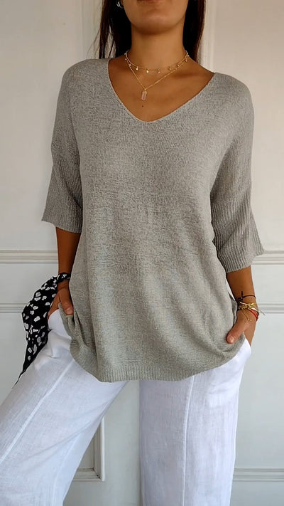 Stylish Lightweight Knitted Shirt