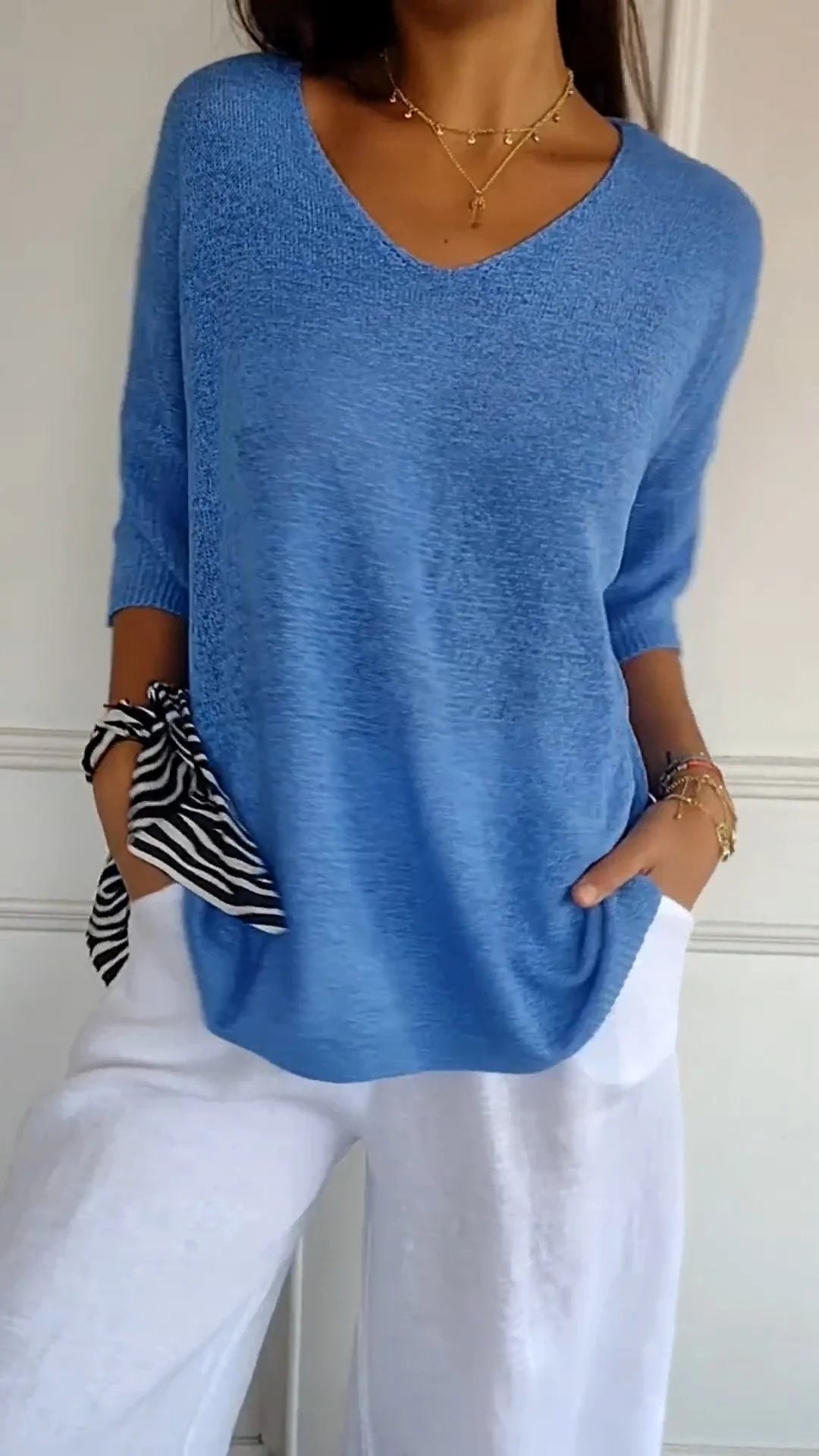 Stylish Lightweight Knitted Shirt