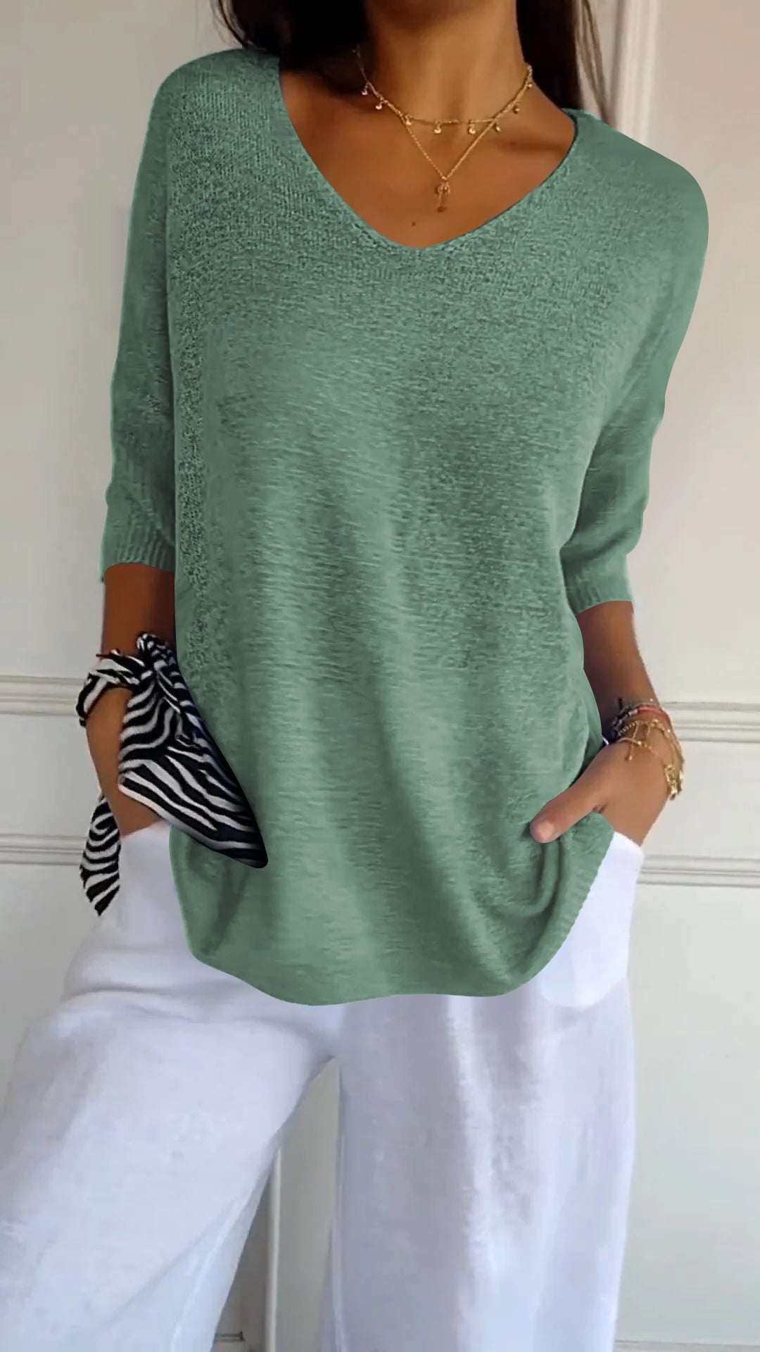 Stylish Lightweight Knitted Shirt
