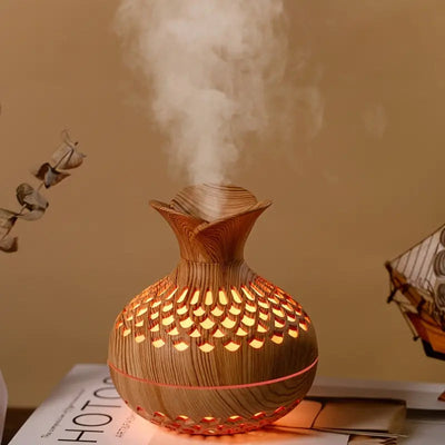 Wood-grain Essential Oil Diffuser