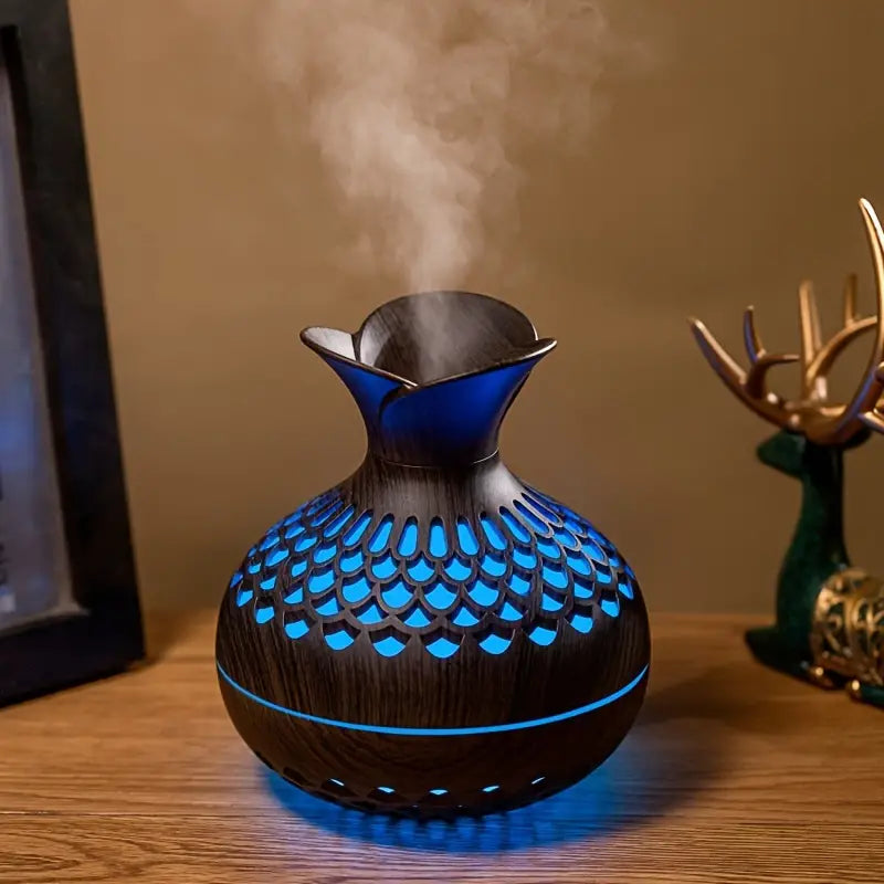 Wood-grain Essential Oil Diffuser
