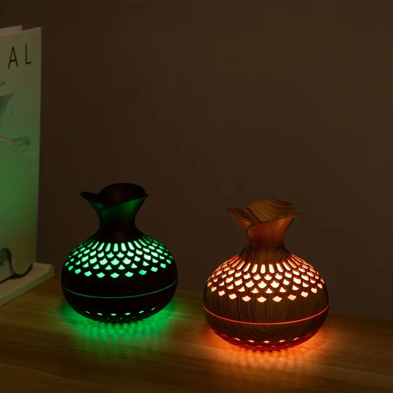 Wood-grain Essential Oil Diffuser