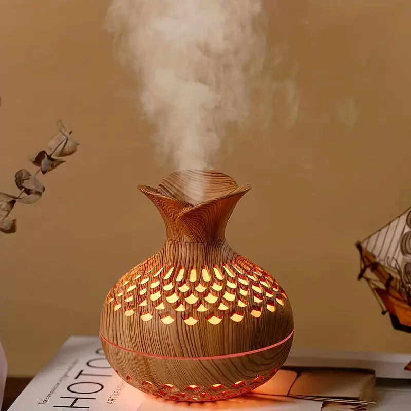 Wood-grain Essential Oil Diffuser