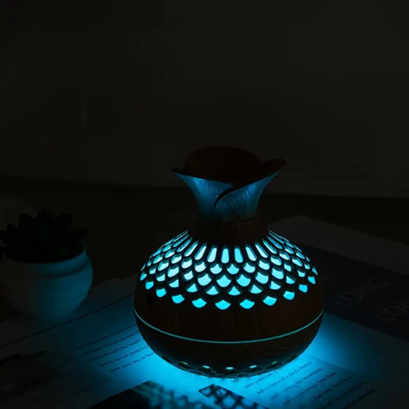 Wood-grain Essential Oil Diffuser