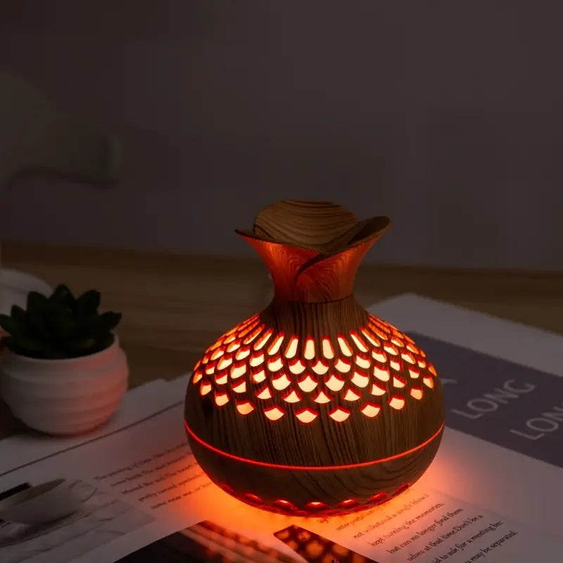 Wood-grain Essential Oil Diffuser