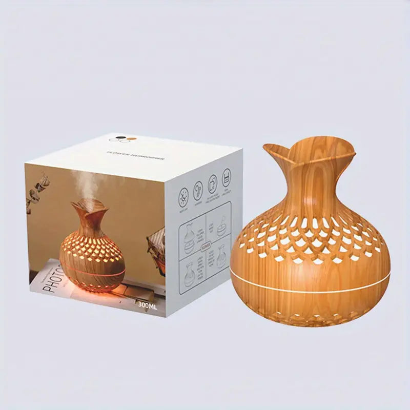Wood-grain Essential Oil Diffuser