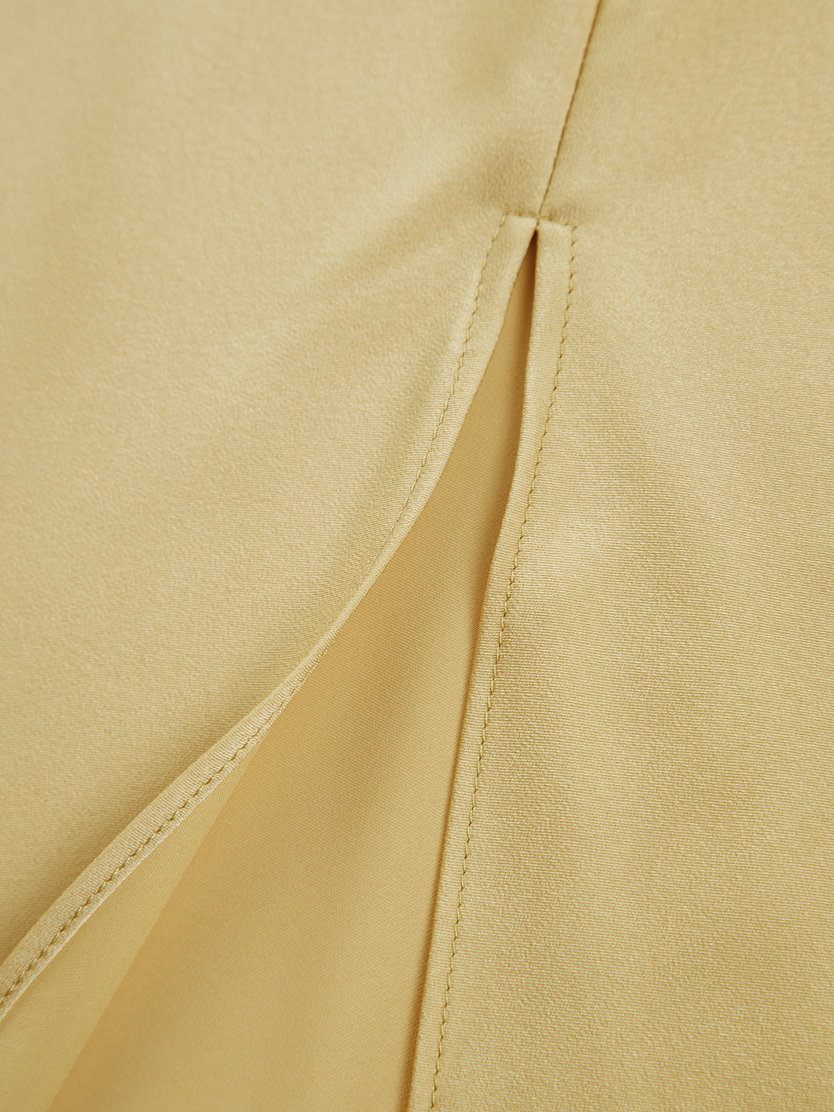 Satin Backless Women's Maxi Dress