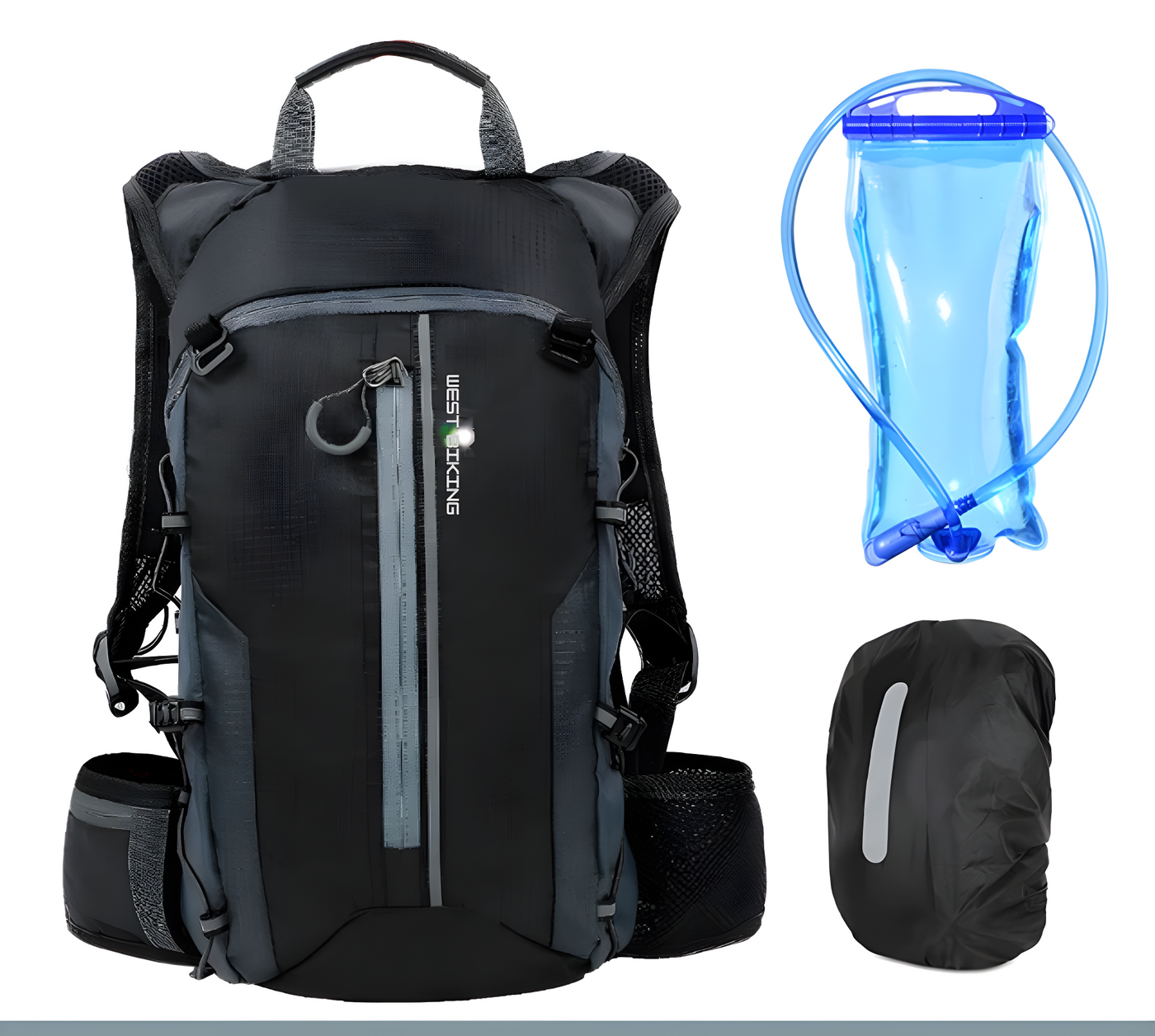 10L Water Bladder Hiking Backpack