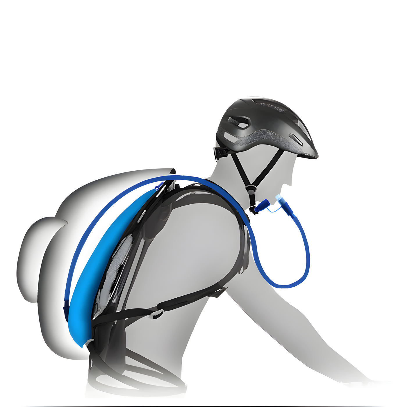 10L Water Bladder Hiking Backpack