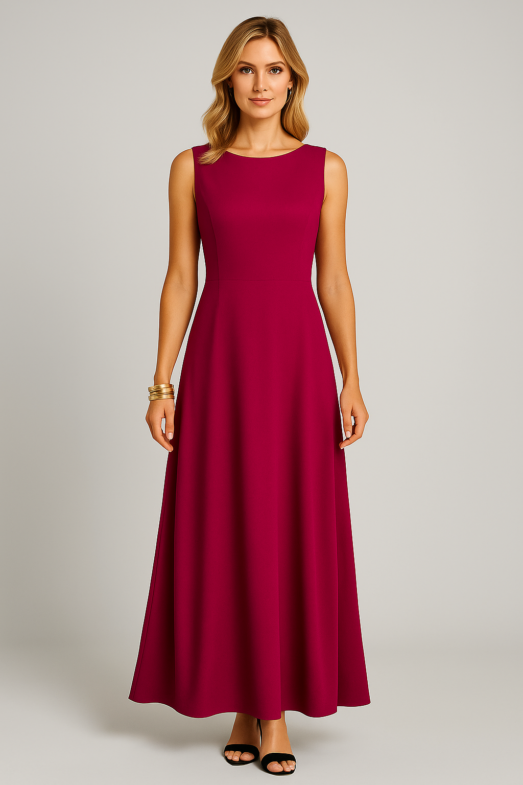 Summer Sleeveless Maxi Dress Women