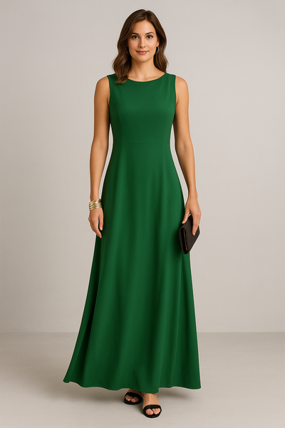 Summer Sleeveless Maxi Dress Women