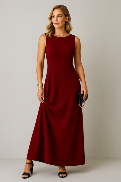 Summer Sleeveless Maxi Dress Women