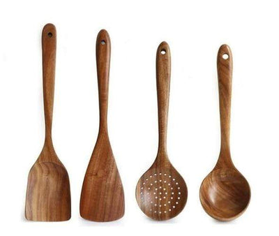 Wooden Kitchen Utensil Set