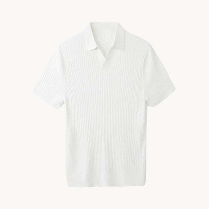 Timeless Mulberry Silk Polo