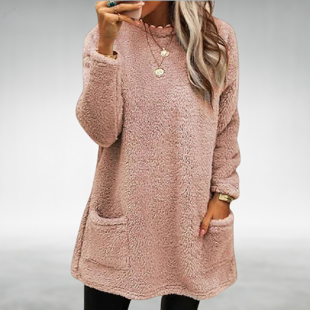 Winter Soft Plush Jumper Women
