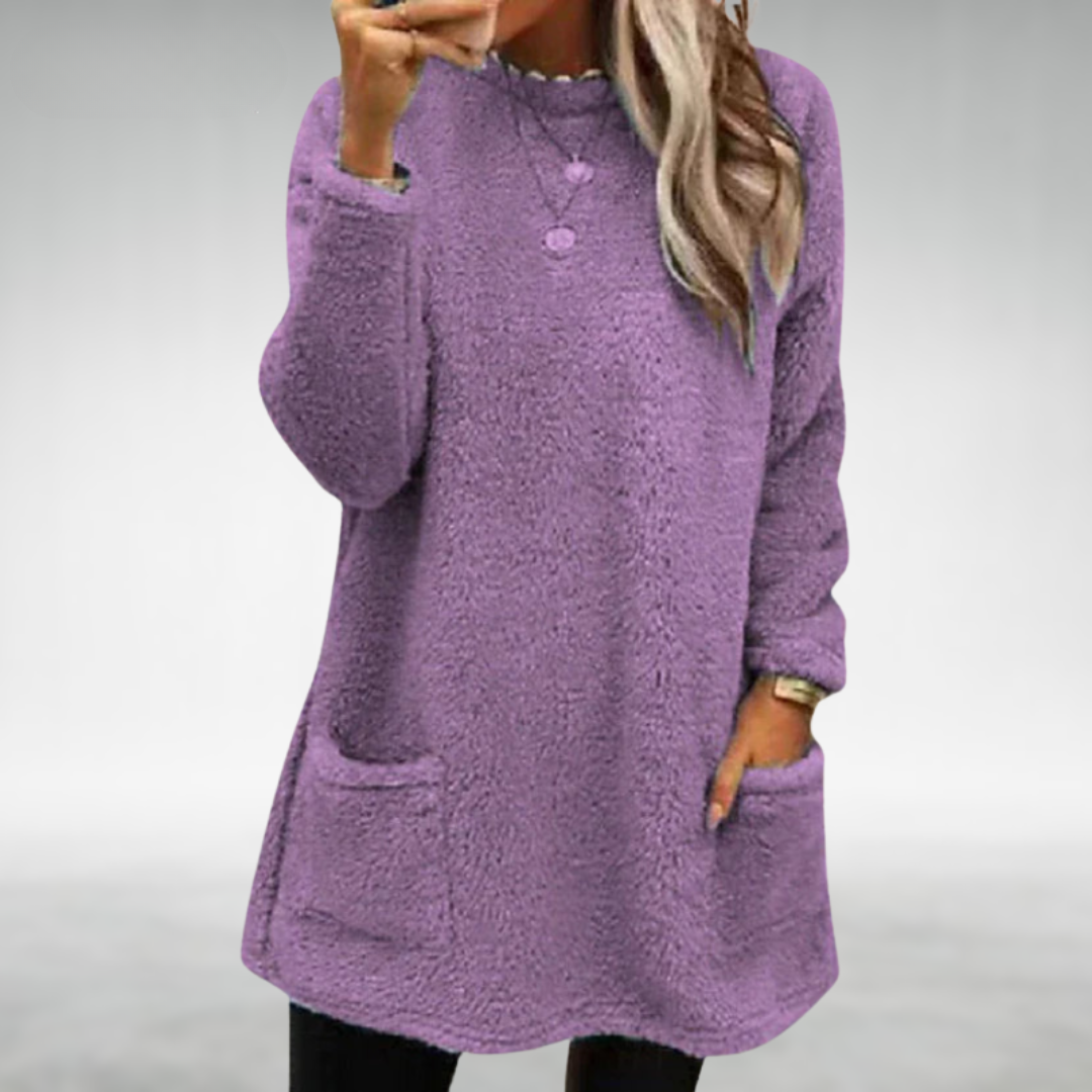 Winter Soft Plush Jumper Women