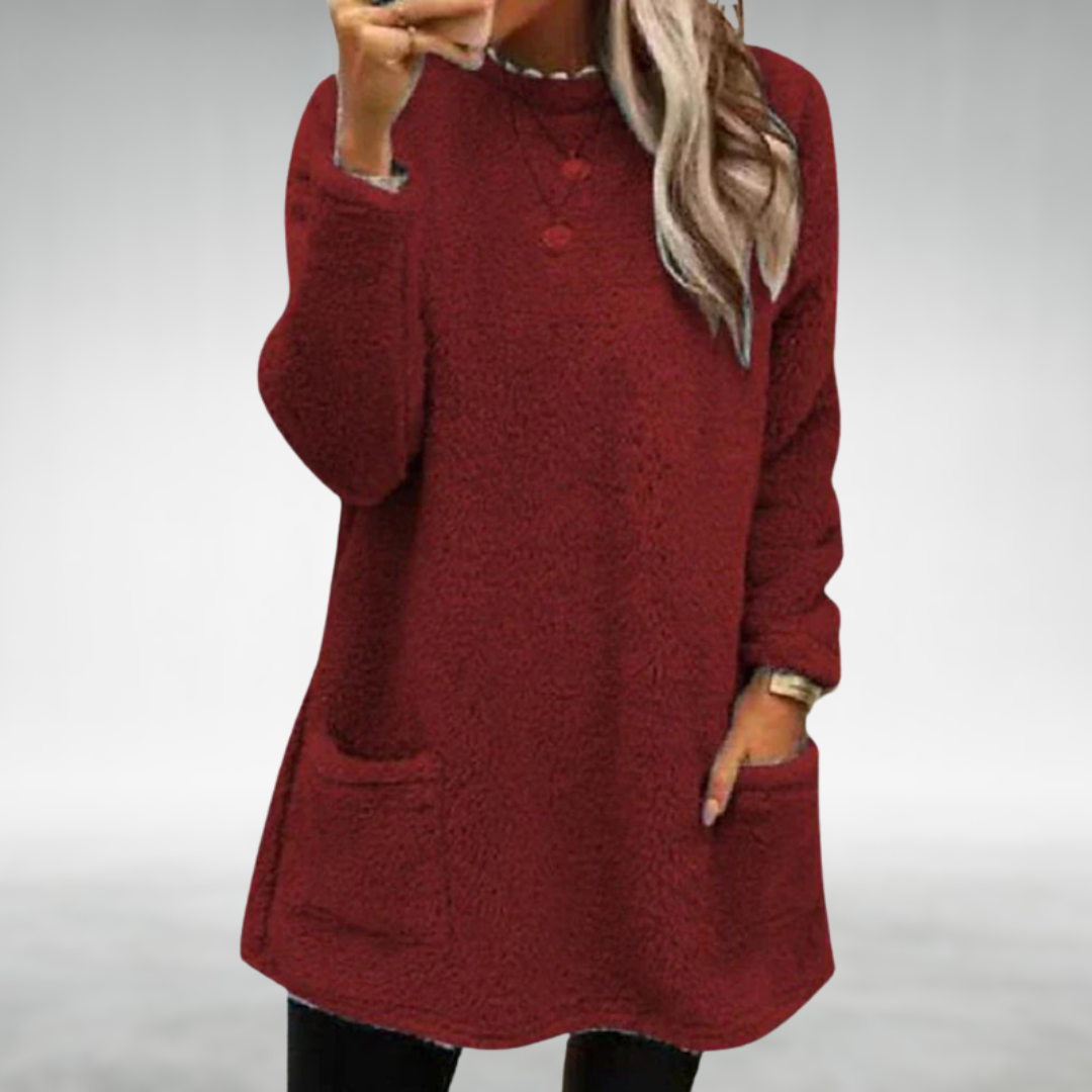 Winter Soft Plush Jumper Women